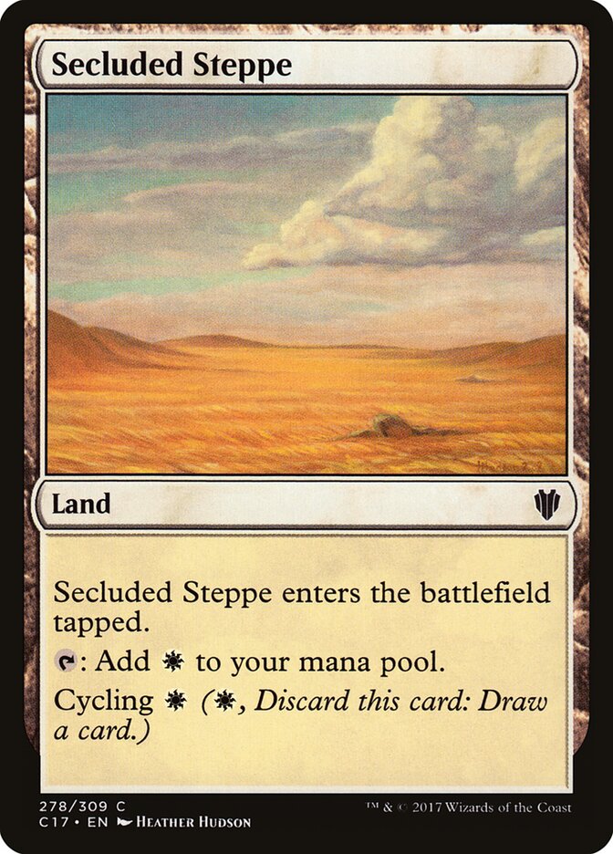 Estepe Remota / Secluded Steppe - Magic: The Gathering - MoxLand