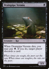 Ratazana de Esgoto / Drainpipe Vermin - Magic: The Gathering - MoxLand