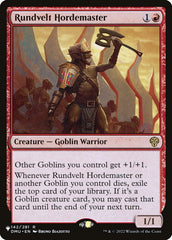 Mestre de Horda de Rundvelt / Rundvelt Hordemaster - Magic: The Gathering - MoxLand