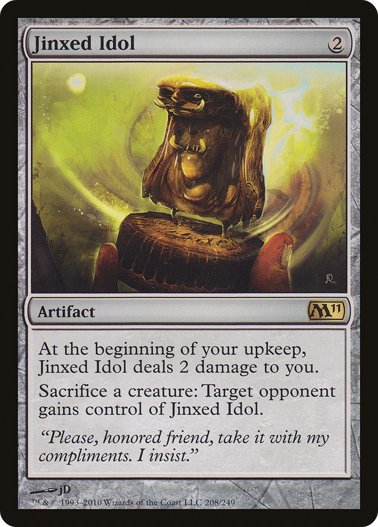 Ídolo Amaldiçoado / Jinxed Idol - Magic: The Gathering - MoxLand