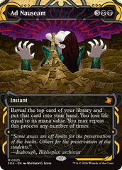 Até Enjoar / Ad Nauseam - Magic: The Gathering - MoxLand