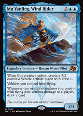 Mu Yanling, Ginete do Vento / Mu Yanling, Wind Rider - Magic: The Gathering - MoxLand