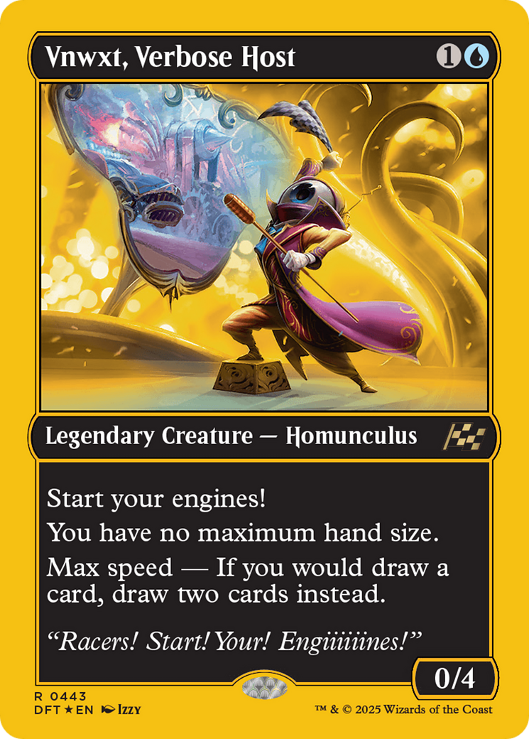 Vnwxt, Apresentador Prolixo / Vnwxt, Verbose Host - Magic: The Gathering - MoxLand