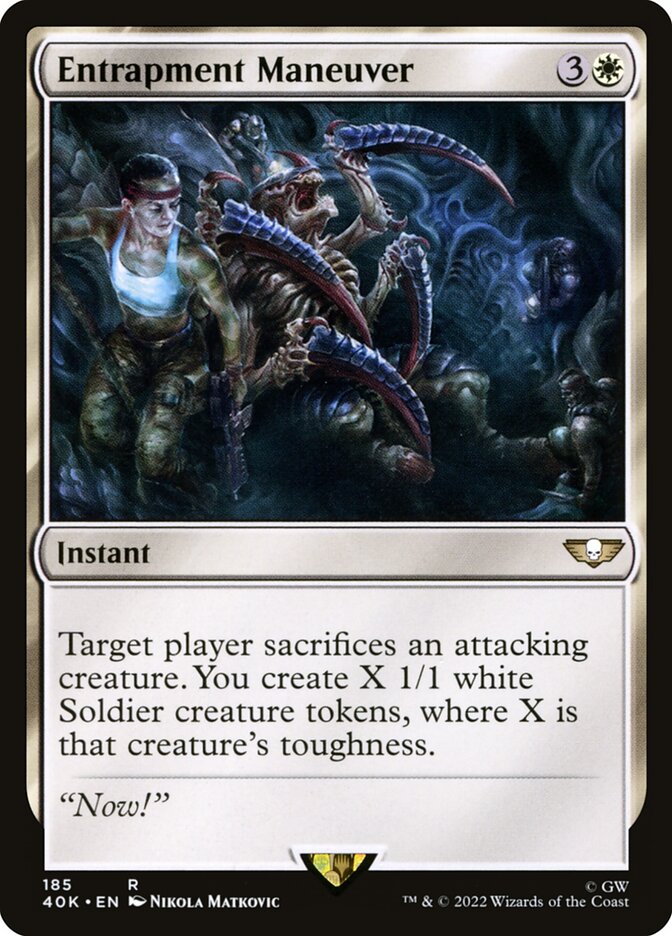 Manobra de Aprisionamento / Entrapment Maneuver - Magic: The Gathering - MoxLand