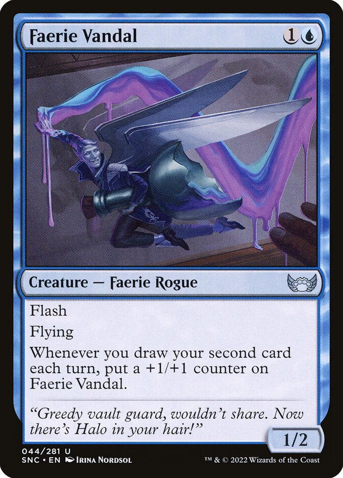 Vândalo Fada / Faerie Vandal - Magic: The Gathering - MoxLand