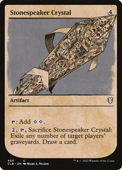 Cristal do Orador das Pedras / Stonespeaker Crystal - Magic: The Gathering - MoxLand