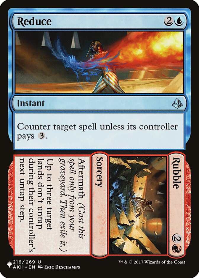Reduce / Rubble - Magic: The Gathering - MoxLand