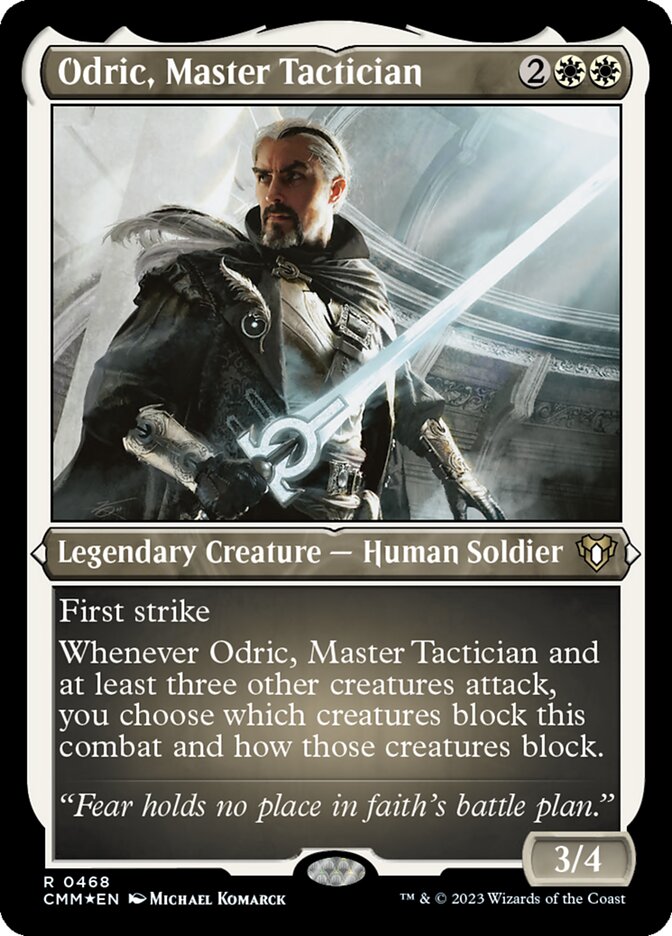 Odric, Estrategista Mestre / Odric, Master Tactician - Magic: The Gathering - MoxLand