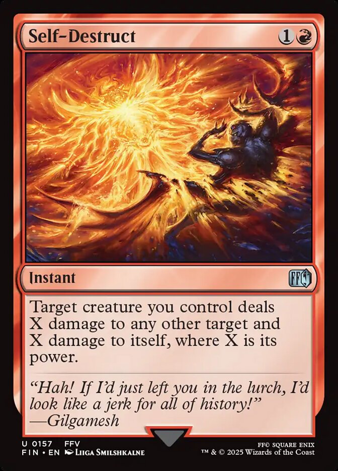Autodestruição / Self-Destruct - Magic: The Gathering - MoxLand