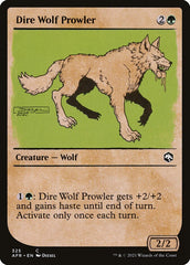 Espreitador Lobo Atroz / Dire Wolf Prowler - Magic: The Gathering - MoxLand