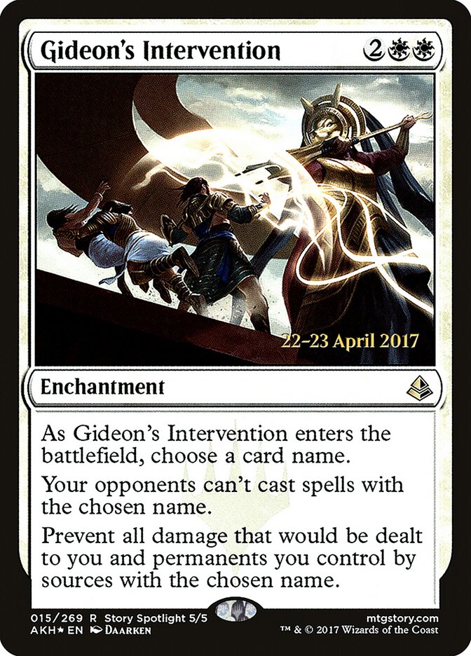 Intervenção de Gideon / Gideon's Intervention - Magic: The Gathering - MoxLand