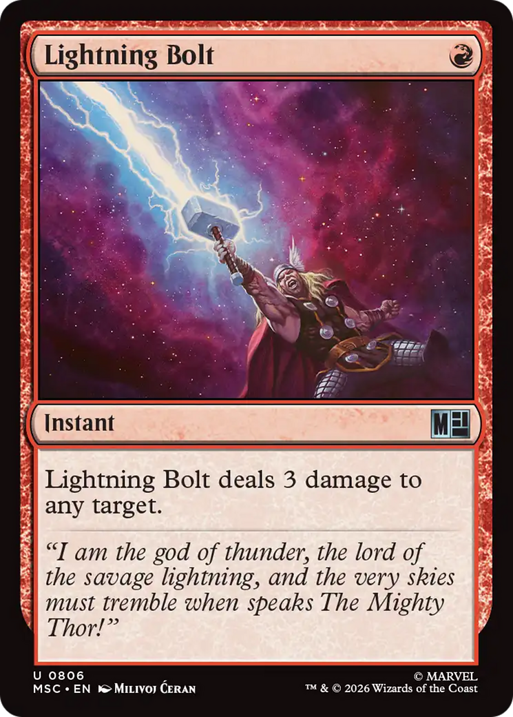 Raio / Lightning Bolt - Magic: The Gathering - MoxLand