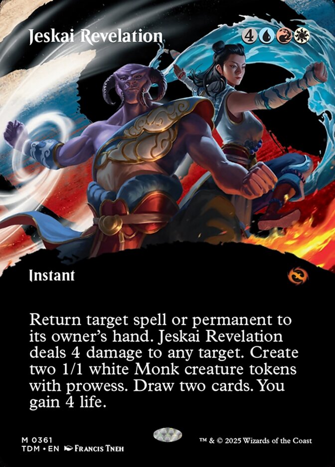 Revelação Jeskai / Jeskai Revelation - Magic: The Gathering - MoxLand
