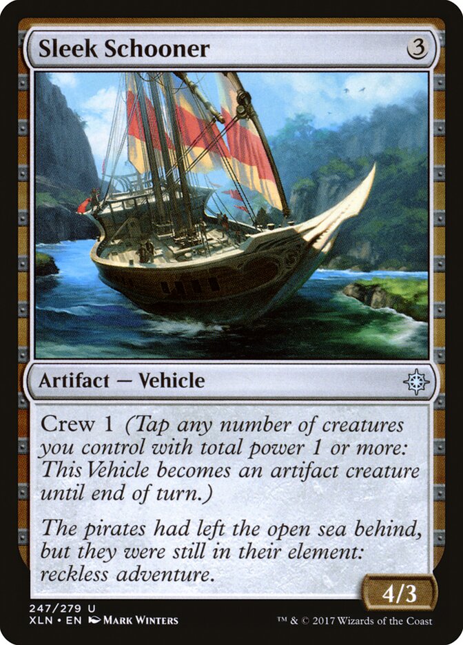 Escuna Ligeira / Sleek Schooner - Magic: The Gathering - MoxLand