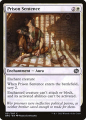 Sentença de Prisão / Prison Sentence - Magic: The Gathering - MoxLand