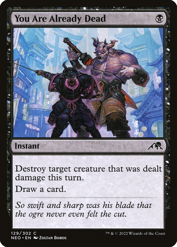 Você Já Morreu / You Are Already Dead - Magic: The Gathering - MoxLand