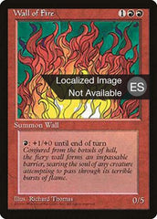 Barreira de Fogo / Wall of Fire - Magic: The Gathering - MoxLand