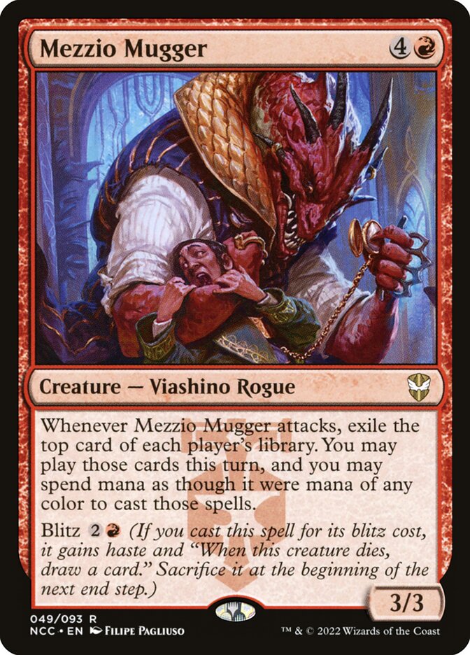 Assaltante do Mezzio / Mezzio Mugger - Magic: The Gathering - MoxLand