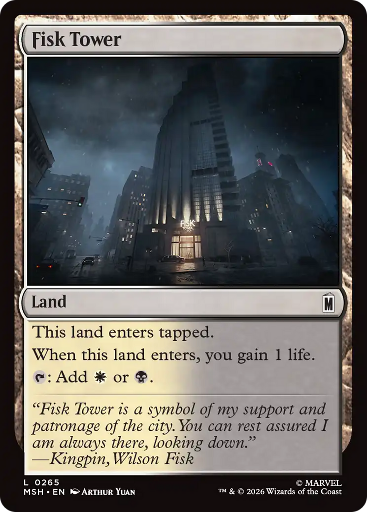 Fisk Tower - Magic: The Gathering - MoxLand