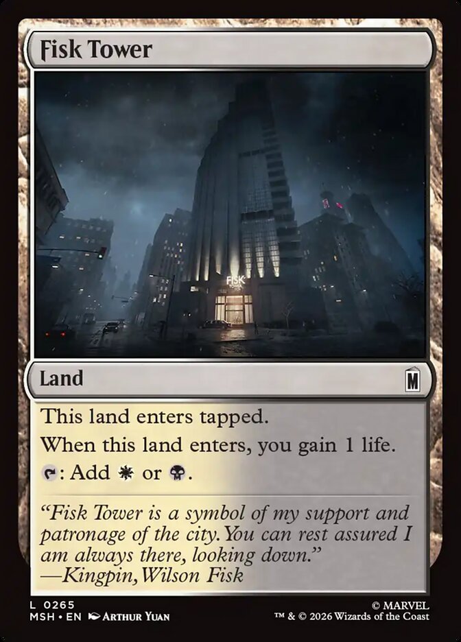 Fisk Tower - Magic: The Gathering - MoxLand