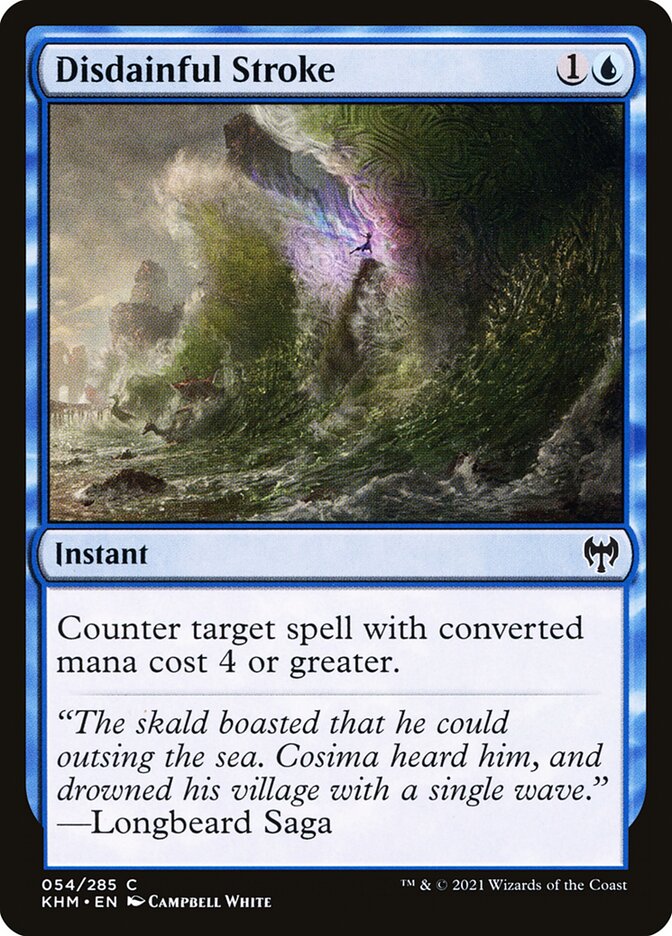 Golpe Desdenhoso / Disdainful Stroke - Magic: The Gathering - MoxLand