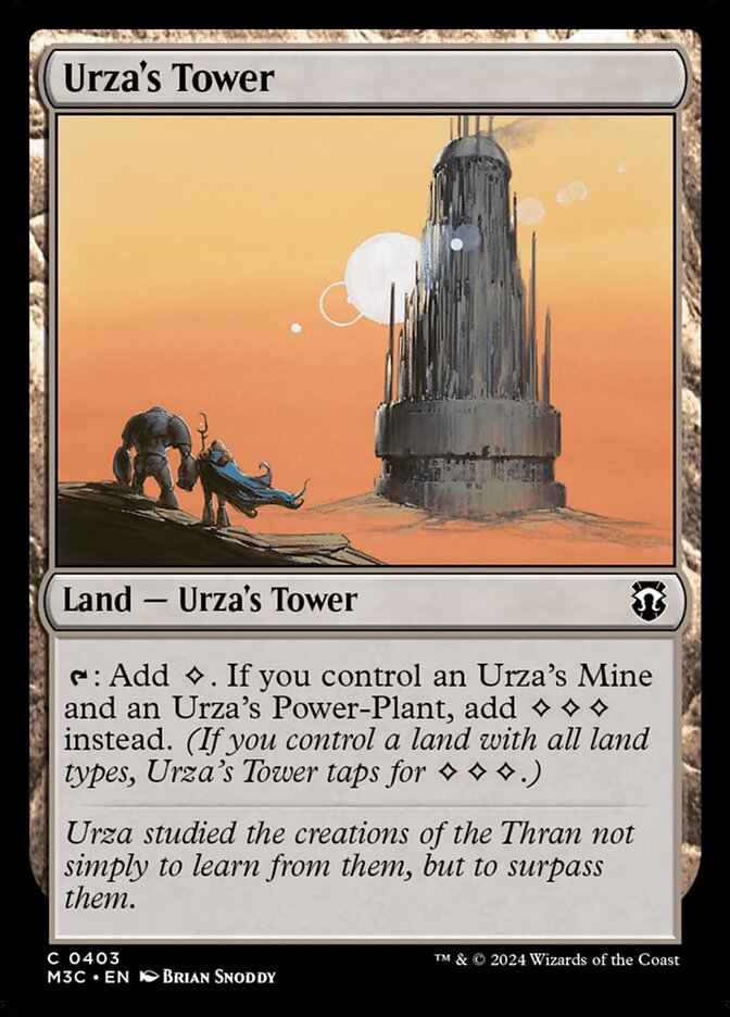 Torre de Urza / Urza's Tower - Magic: The Gathering - MoxLand