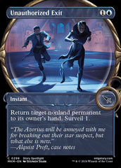 Saída Não Autorizada / Unauthorized Exit - Magic: The Gathering - MoxLand