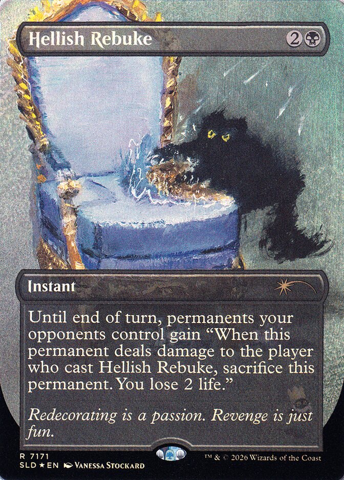 Repreensão Infernal / Hellish Rebuke - Magic: The Gathering - MoxLand