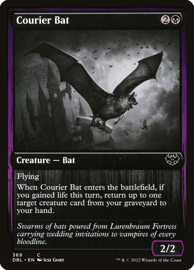 Morcego-correio / Courier Bat - Magic: The Gathering - MoxLand