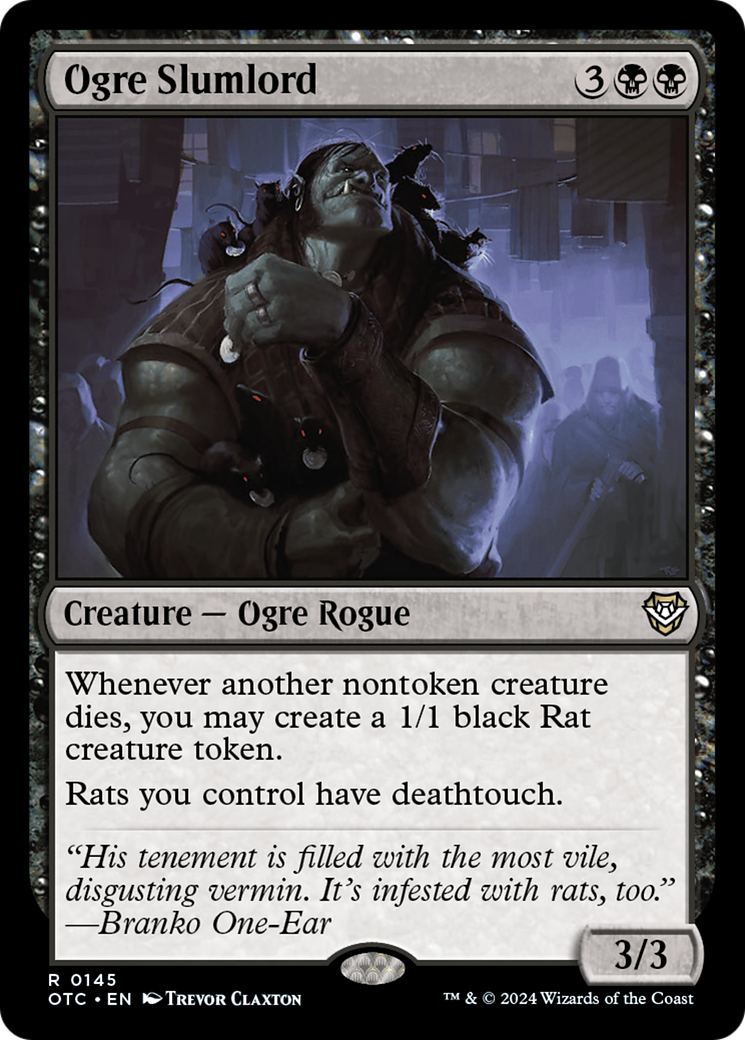 Senhorio Ogro / Ogre Slumlord - Magic: The Gathering - MoxLand