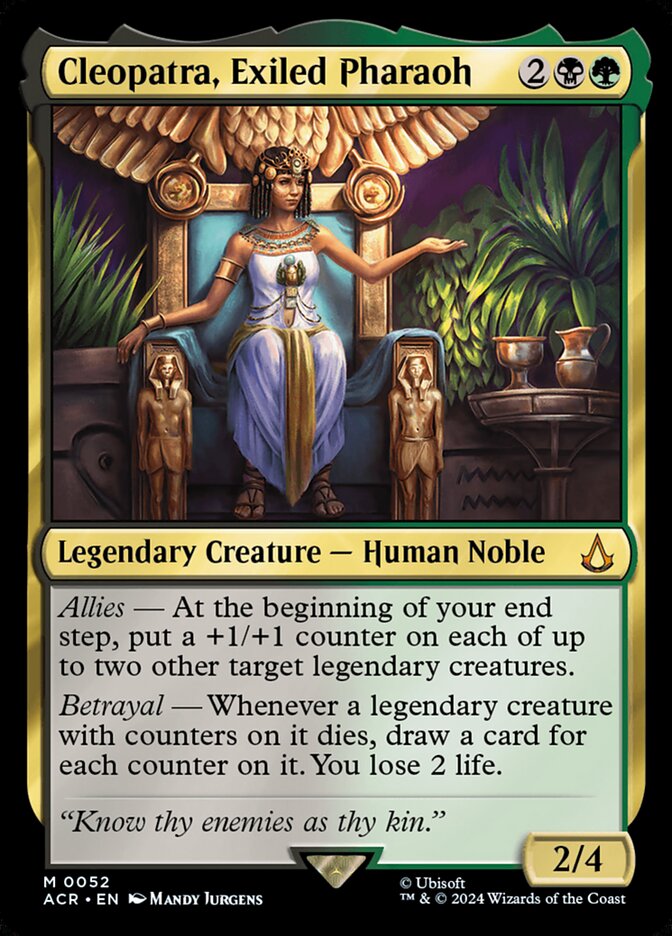 Cleopatra, Exiled Pharaoh - Magic: The Gathering - MoxLand