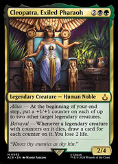 Cleopatra, Exiled Pharaoh - Magic: The Gathering - MoxLand