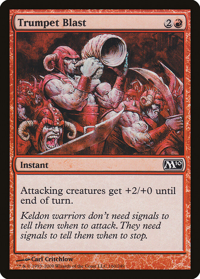 Soar da Trombeta / Trumpet Blast - Magic: The Gathering - MoxLand