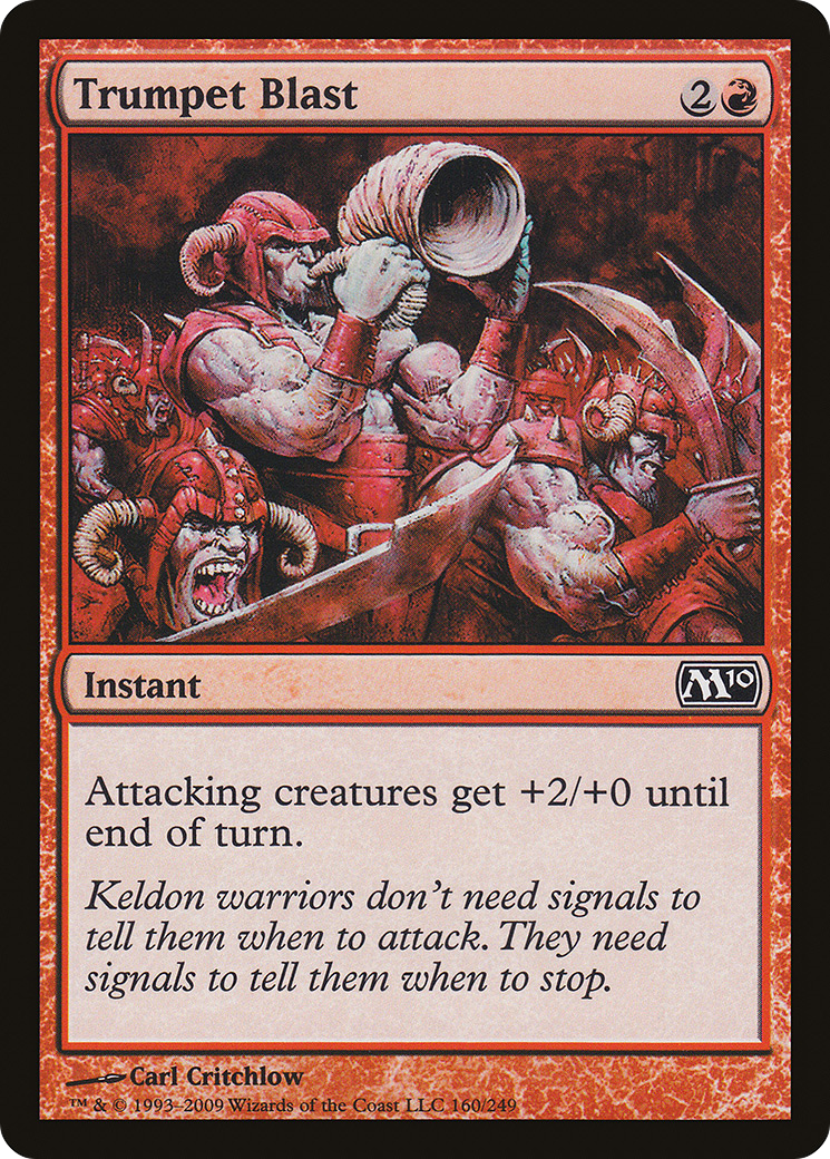 Soar da Trombeta / Trumpet Blast - Magic: The Gathering - MoxLand
