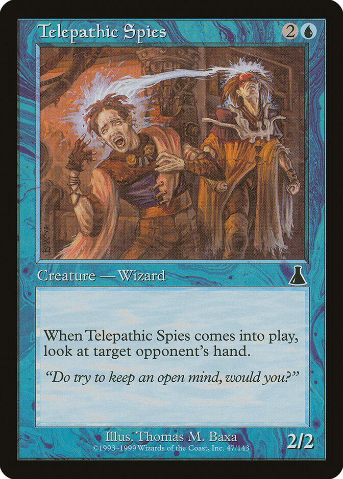 Espiões Telepatas / Telepathic Spies - Magic: The Gathering - MoxLand