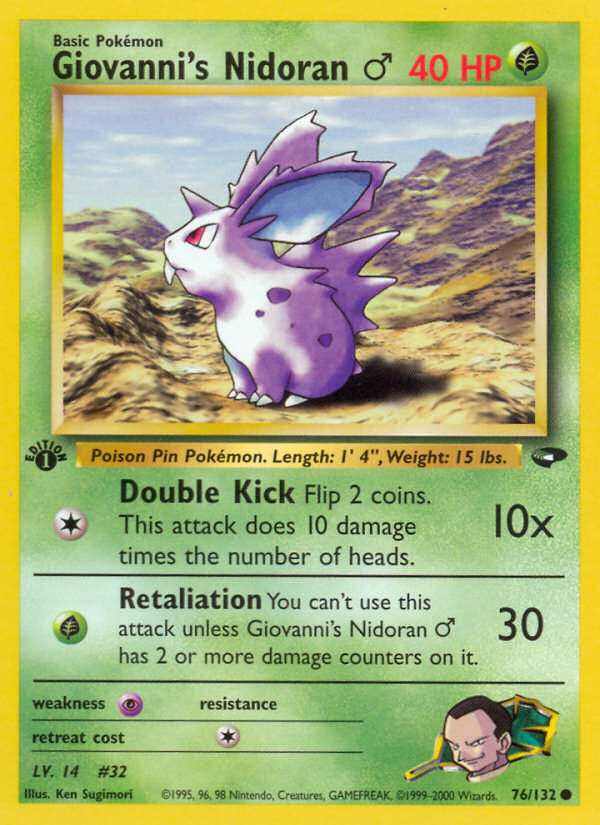 Giovanni's Nidoran ♂ - MoxLand - MoxLand