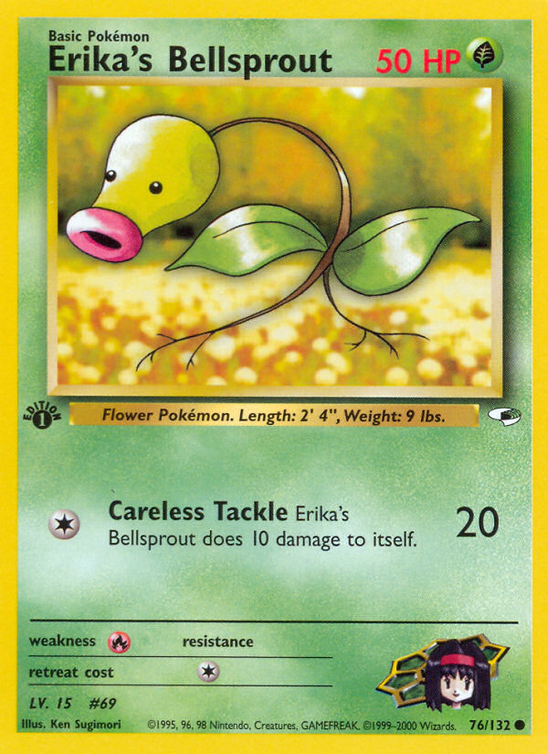 Bellsprout da Érica / Erika's Bellsprout - MoxLand - MoxLand