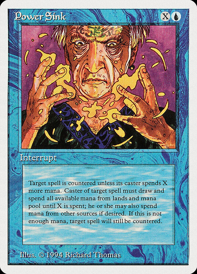Sorvedouro de Mana / Power Sink - Magic: The Gathering - MoxLand