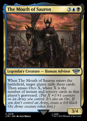O Boca de Sauron / The Mouth of Sauron - Magic: The Gathering - MoxLand