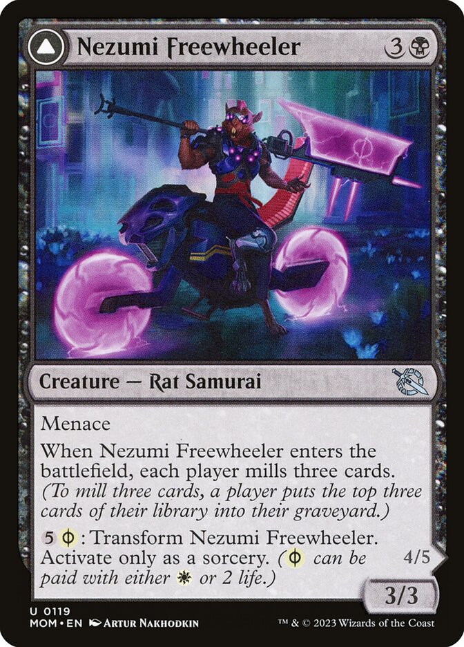 Liberociclista Nezumi / Nezumi Freewheeler - Magic: The Gathering - MoxLand