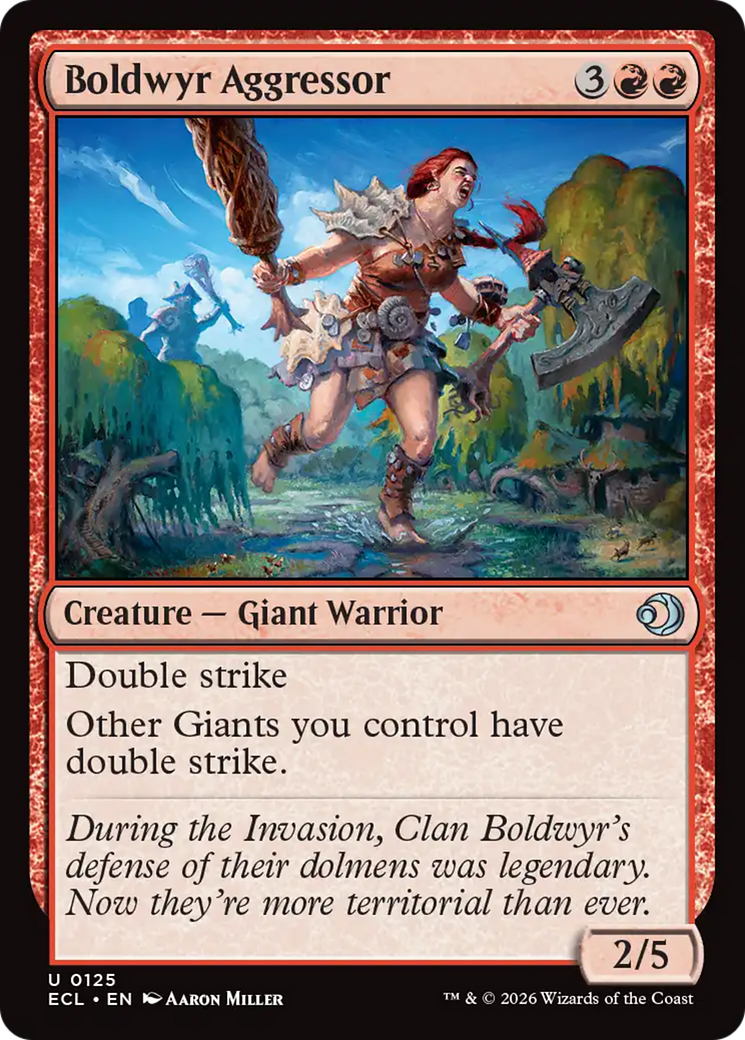 Agressora de Boldwyr / Boldwyr Aggressor - Magic: The Gathering - MoxLand