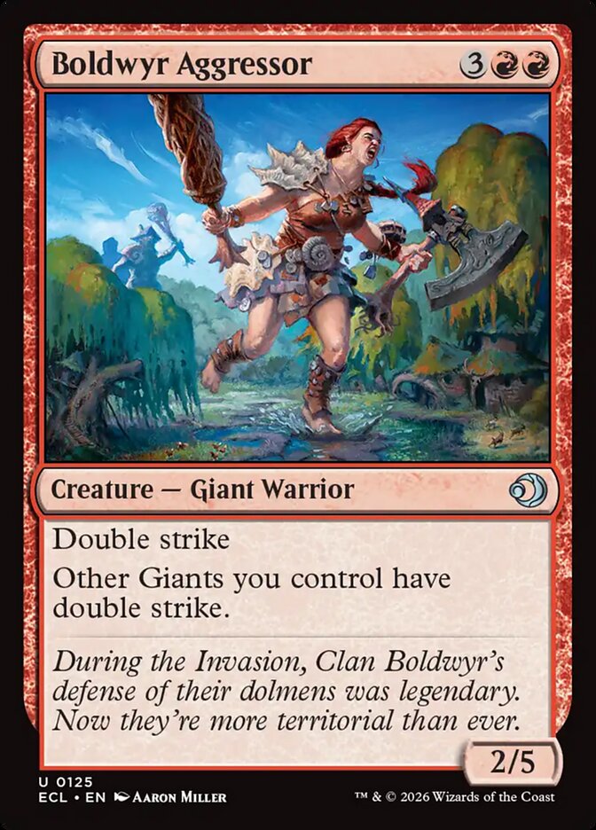 Agressora de Boldwyr / Boldwyr Aggressor - Magic: The Gathering - MoxLand