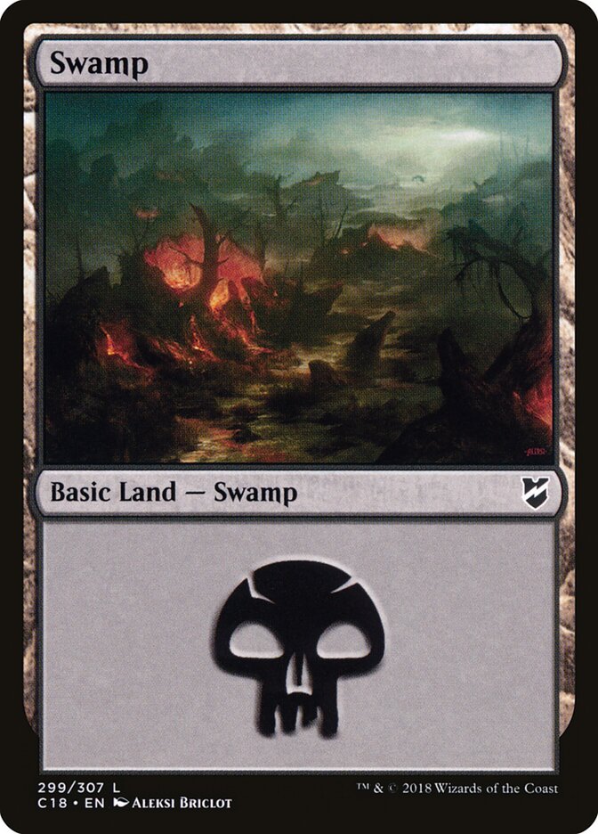 Pântano / Swamp - Magic: The Gathering - MoxLand