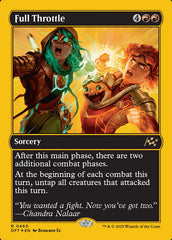 A Todo Vapor / Full Throttle - Magic: The Gathering - MoxLand