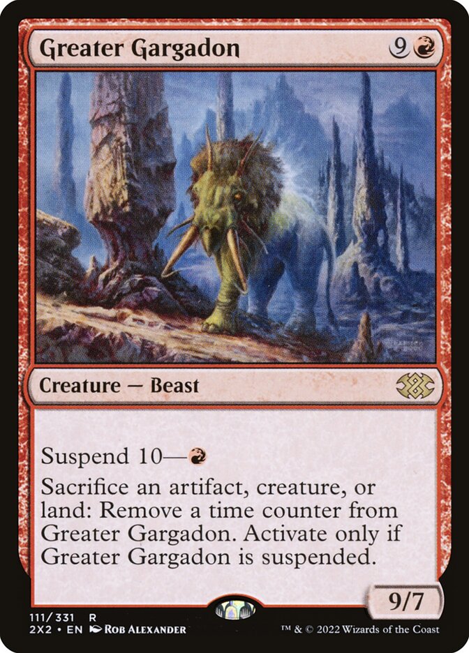 Gargadonte Maior / Greater Gargadon - Magic: The Gathering - MoxLand