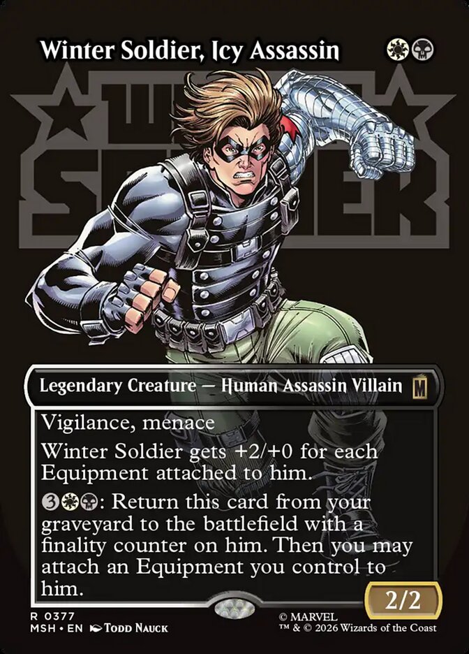 Winter Soldier, Icy Assassin - Magic: The Gathering - MoxLand