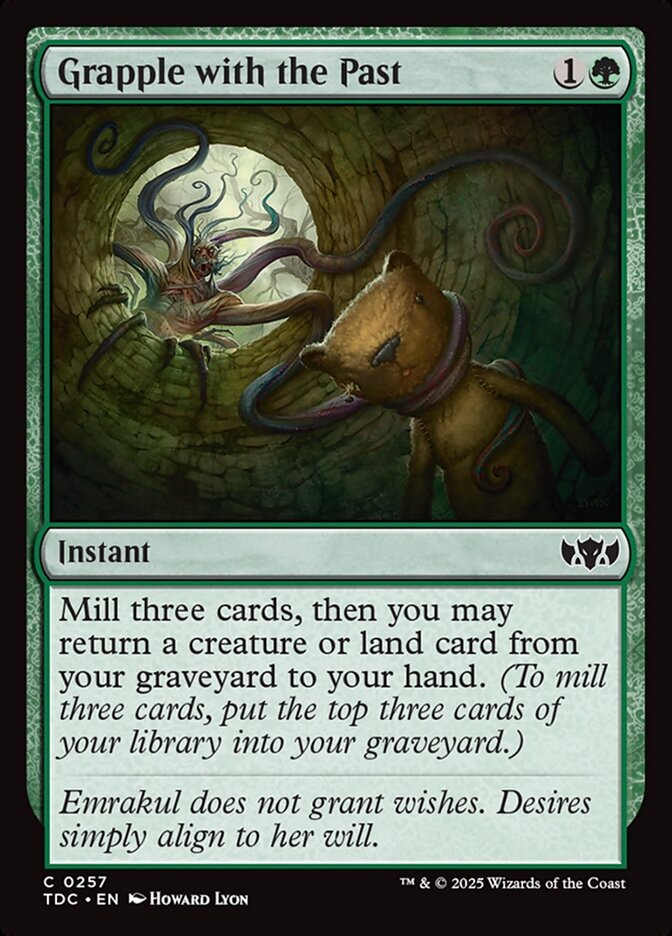 Lutar com o Passado / Grapple with the Past - Magic: The Gathering - MoxLand