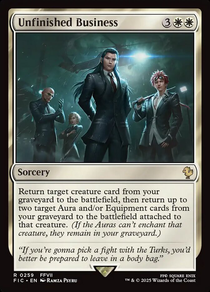 Assuntos Pendentes / Unfinished Business - Magic: The Gathering - MoxLand