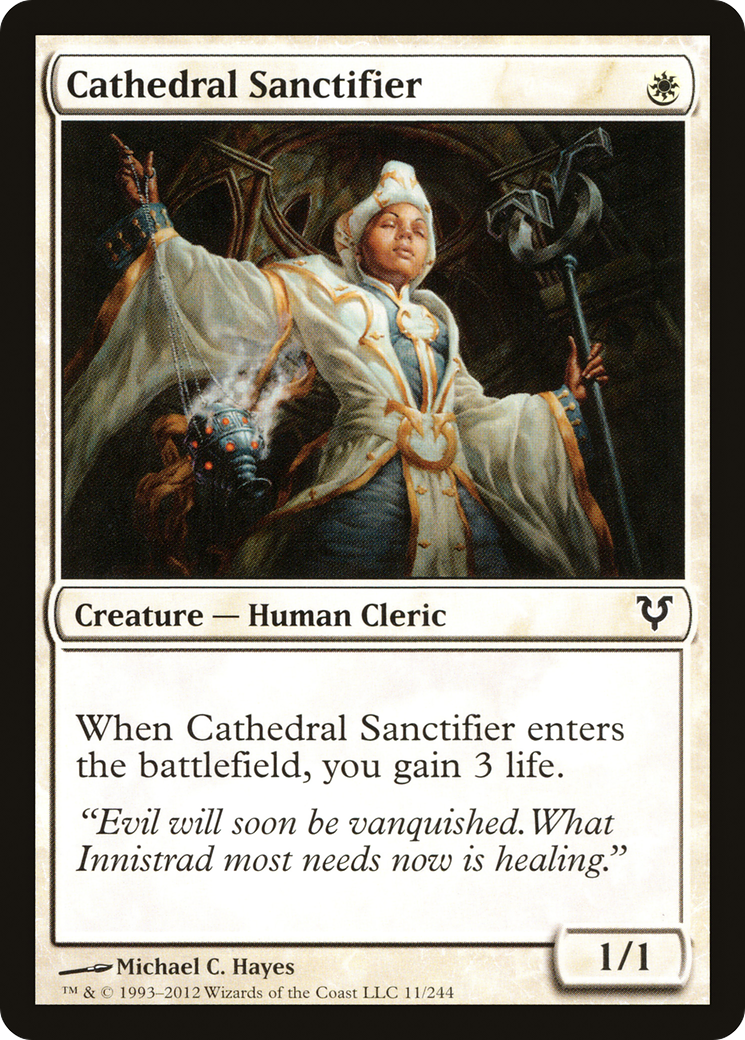 Santificador da Catedral / Cathedral Sanctifier - Magic: The Gathering - MoxLand