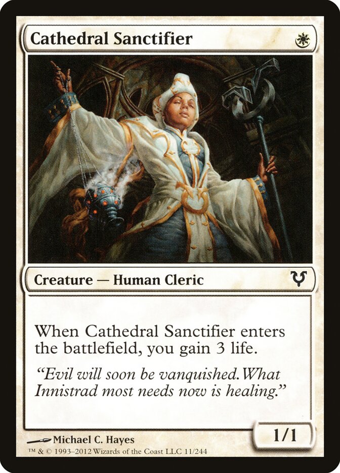 Santificador da Catedral / Cathedral Sanctifier - Magic: The Gathering - MoxLand